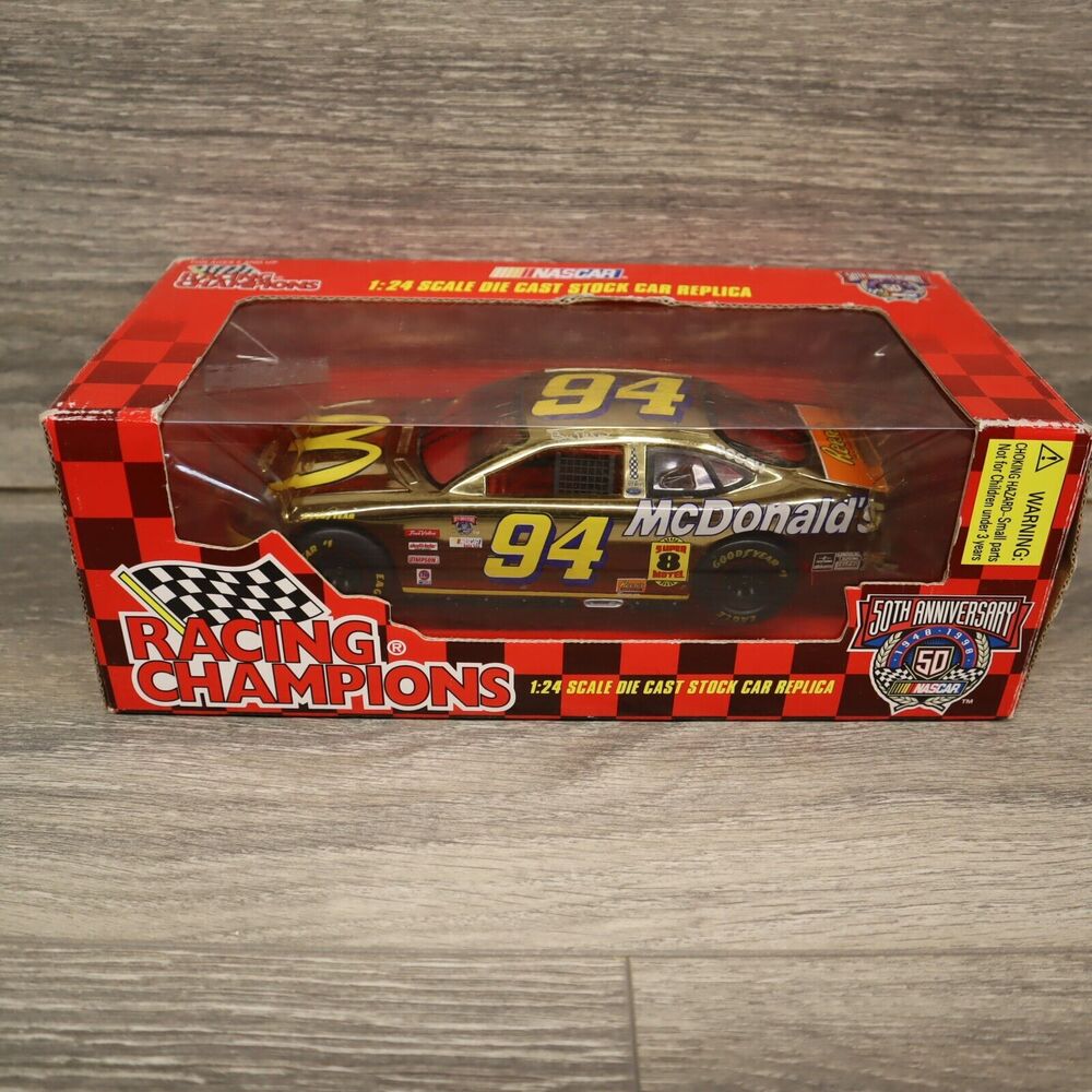 TODD BODINE #35 1/24 Diecast Tabasco NASCAR 50th Anniversary Racing Champions